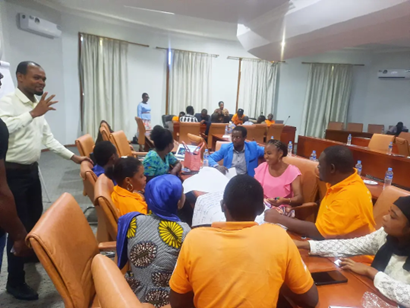 Group discussions from Tanzanian Climate Youth Dialogues