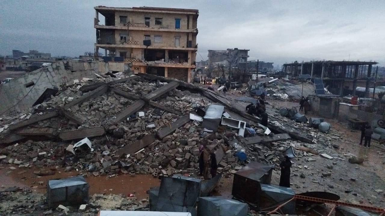 Building Collapse in Syria 