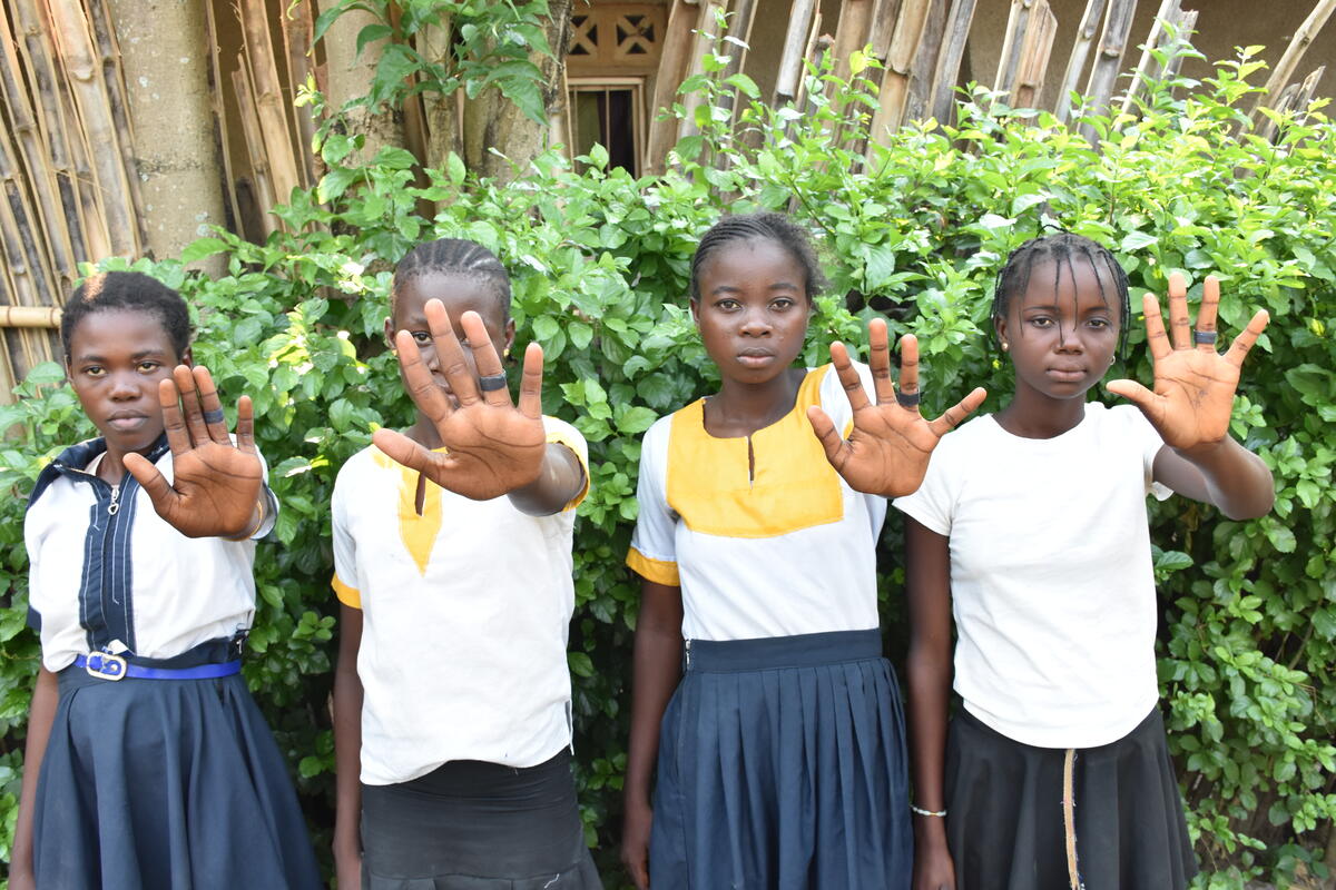 Girls in DRC say no to child marriage