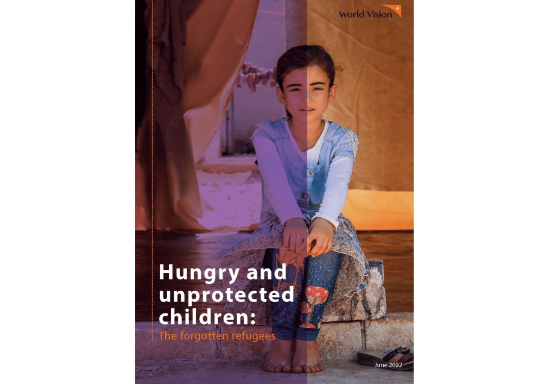 Cover image - world refugee day: Hunger and unprotected children