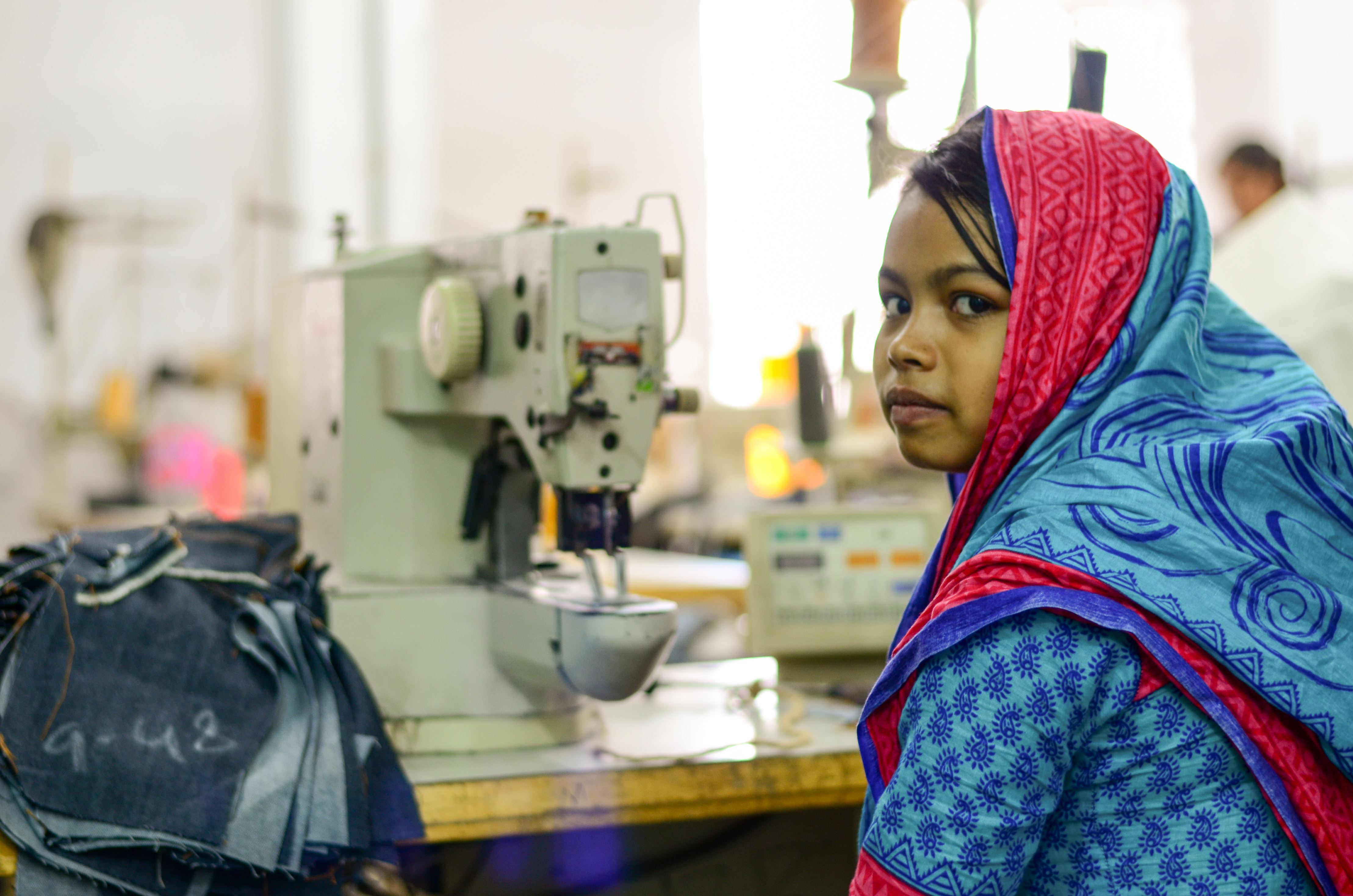 Making clothes since age 12 in Bangladesh