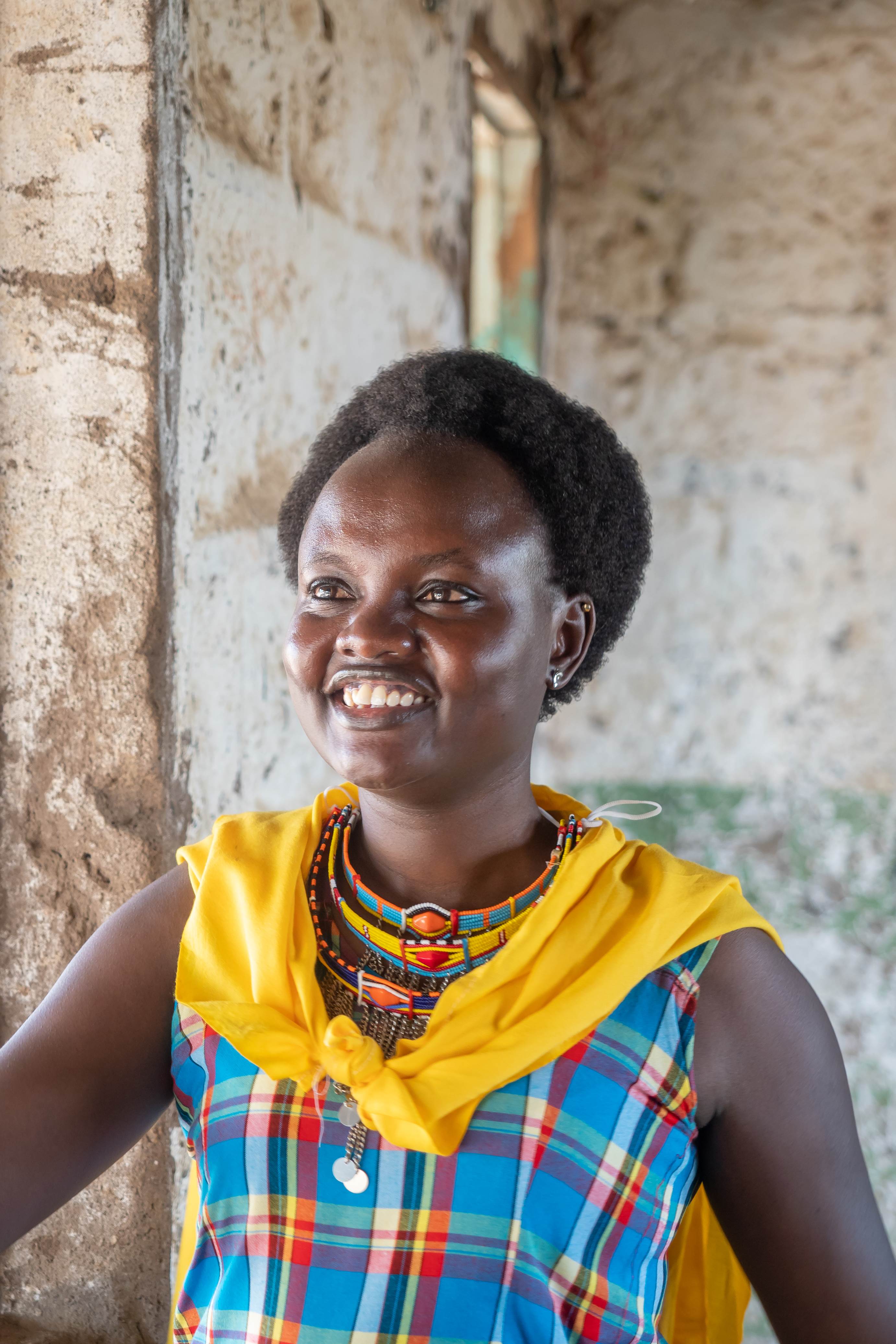 Nancy, a sponsored child from Kenya