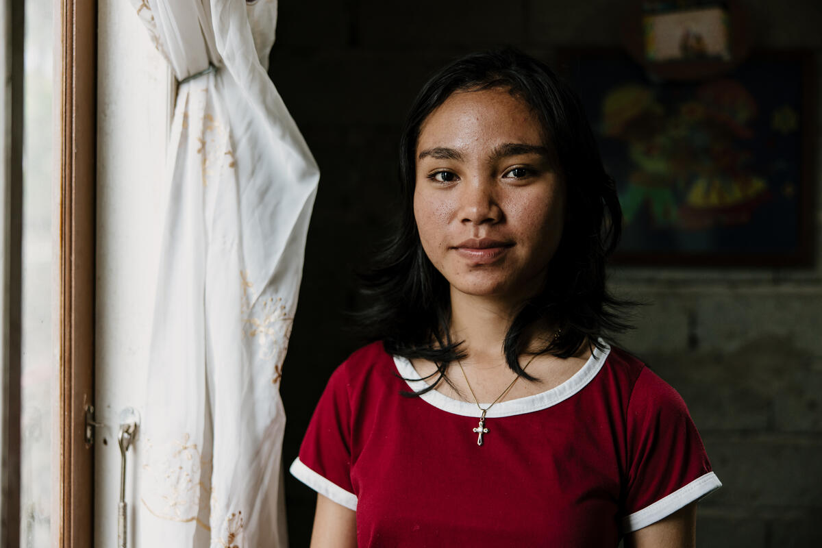 Tasya from Indonesia is the leader of the child forum in her community, and she raises awareness about children’s rights and fight child marriage.