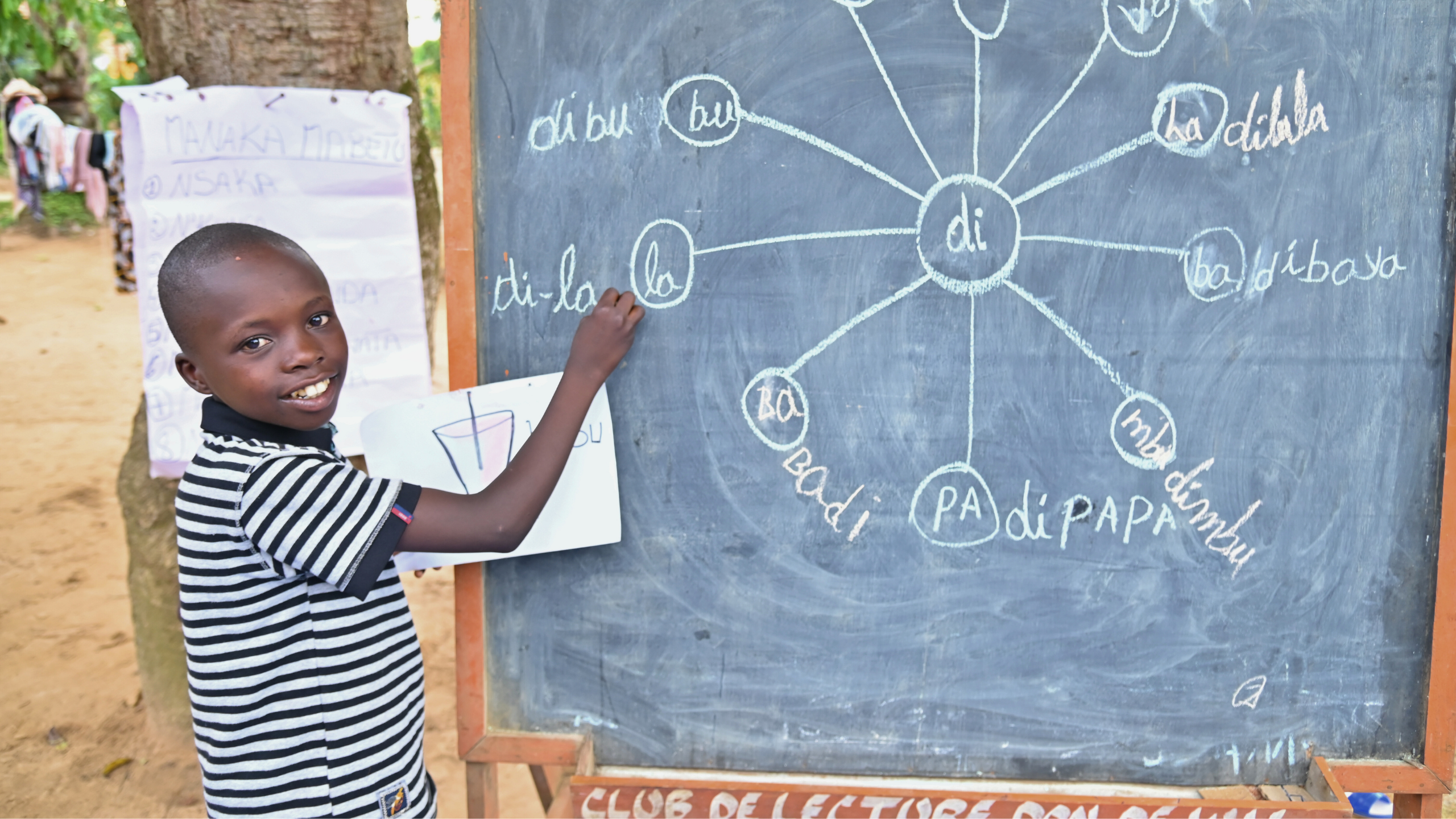 C’est Prévu at blackboard