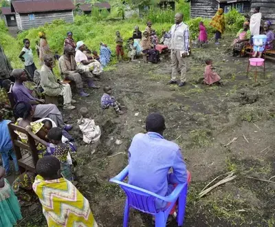 Ebola Vaccine community conversation in DRC