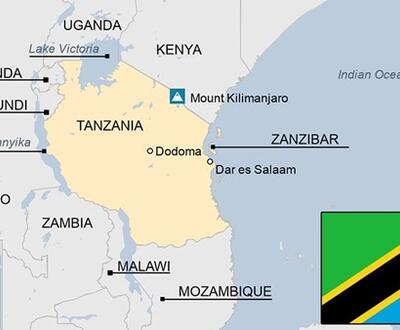 Tanzania Map