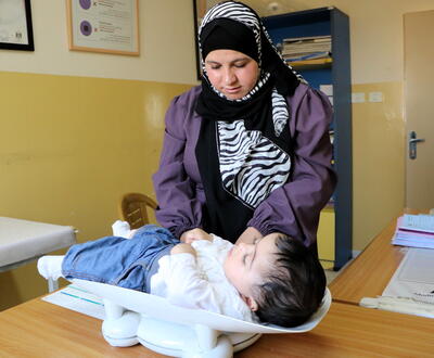 Asala, a young Community Health Worker from Yatta