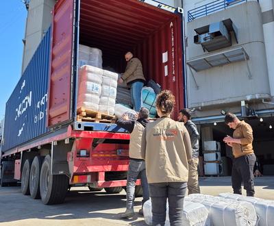 Photos from collective shelters in Lebanon Escalation
