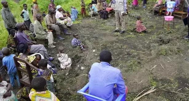 Ebola Vaccine community conversation in DRC