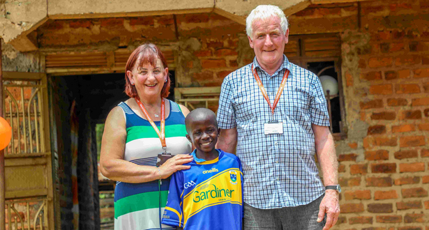 Sarah and John with Yazidi