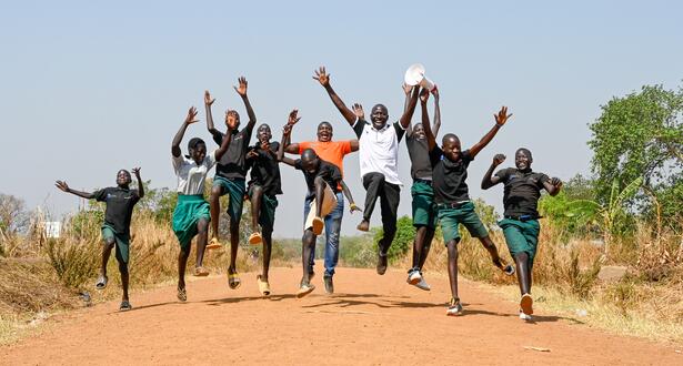 Teenage refugee boys promote gender equality through Male Action Groups