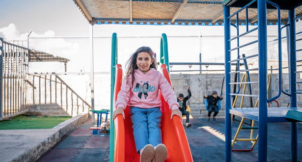 Child playing