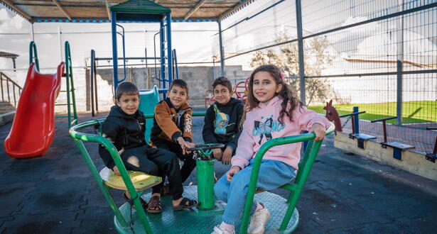 Safe Spaces for Children in the West Bank to support mental health and child protection
