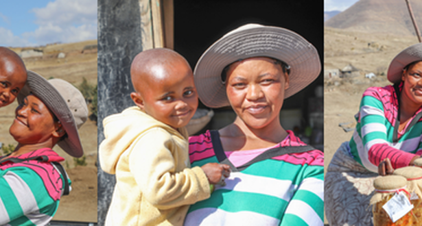 Mashakhane and her daughter