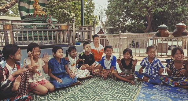 Children in Myanmar