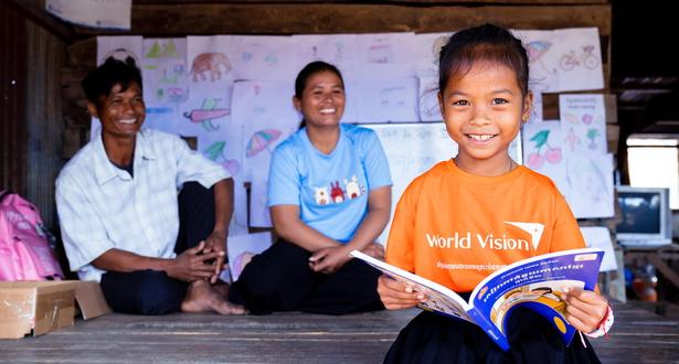 Sponsored child in Cambodia