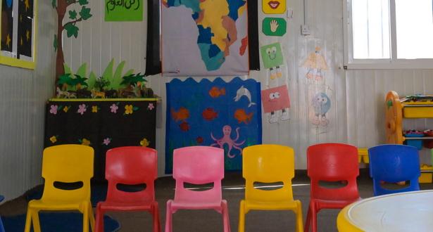 Chairs in childrens safe space