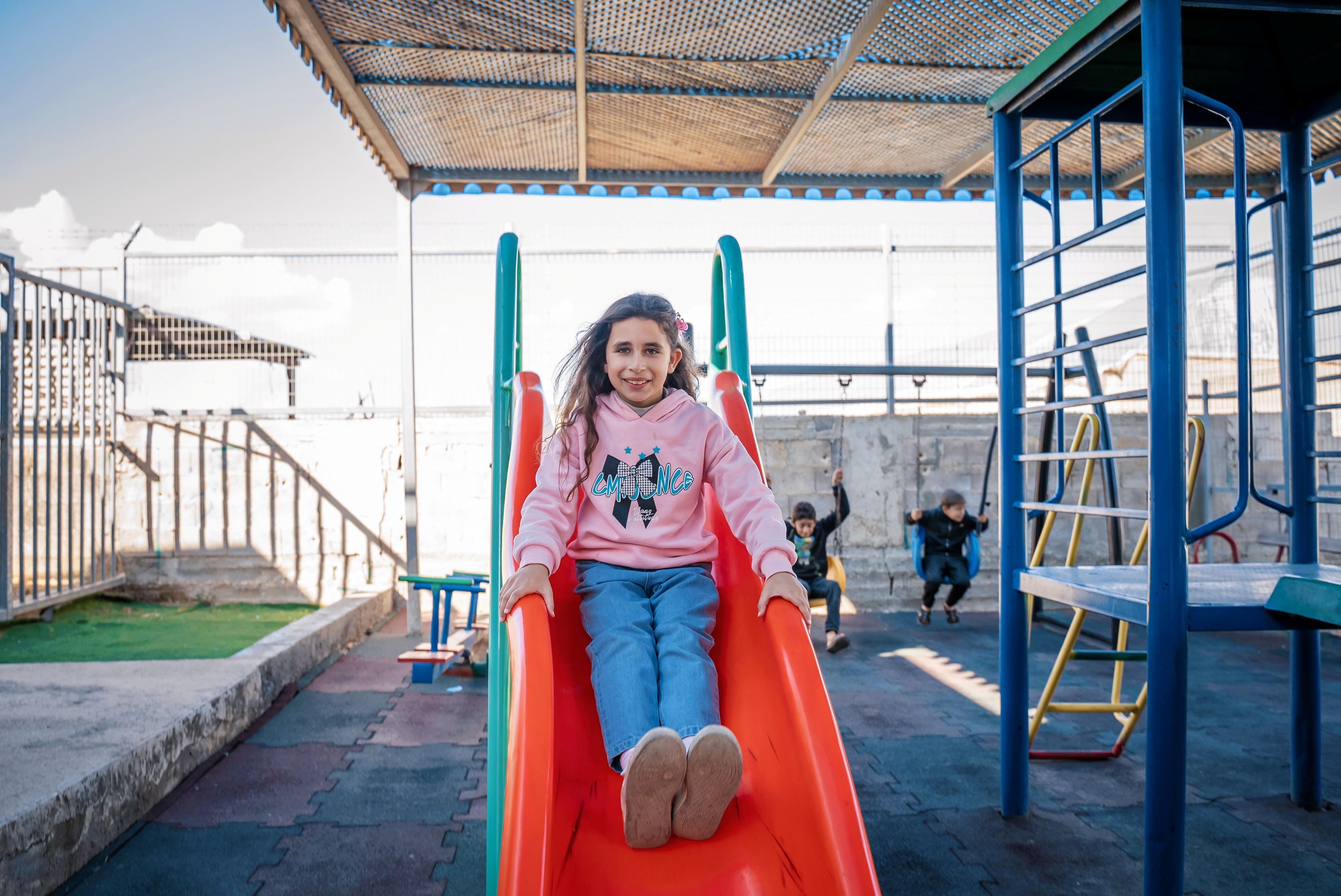 Child playing