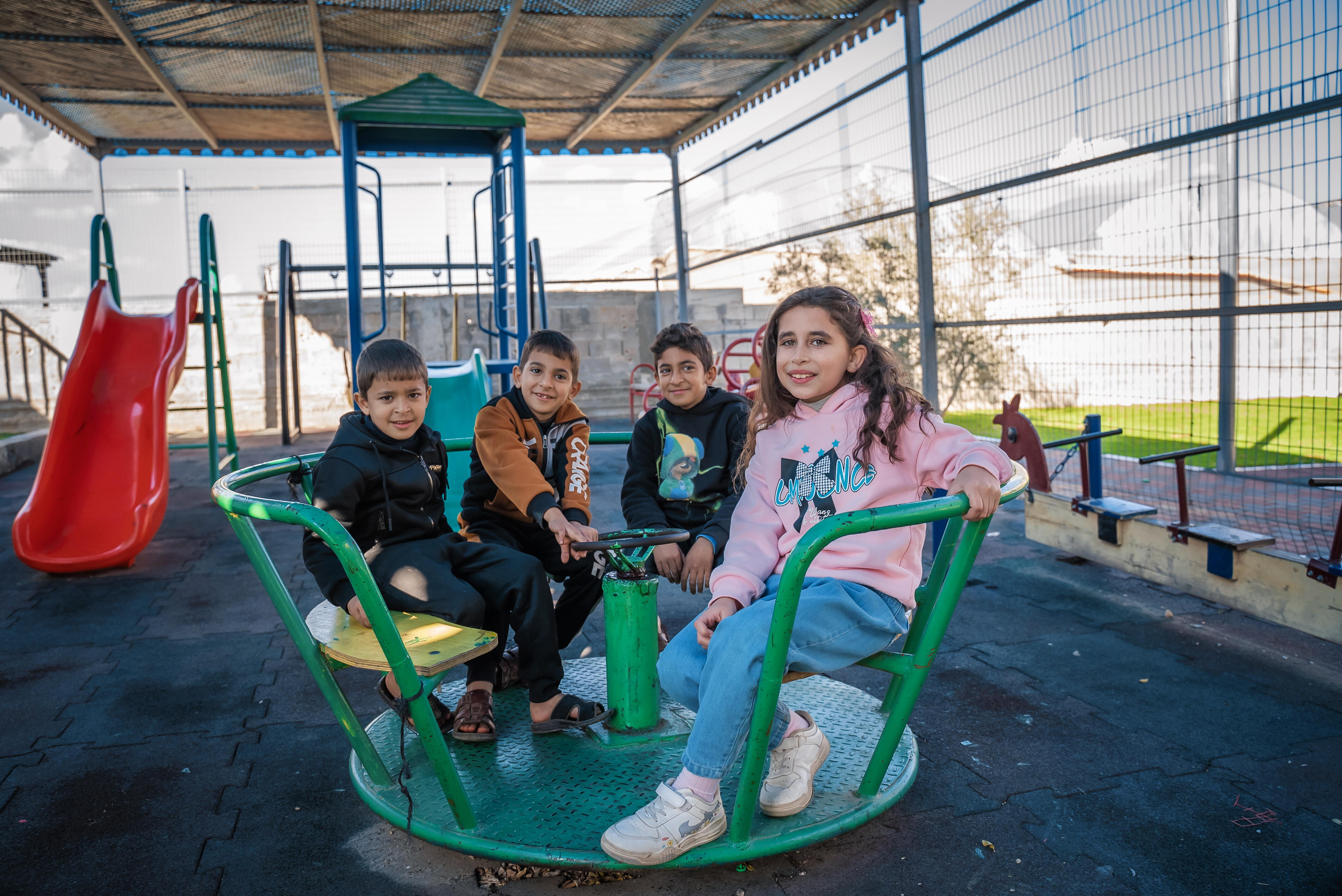 Children playing