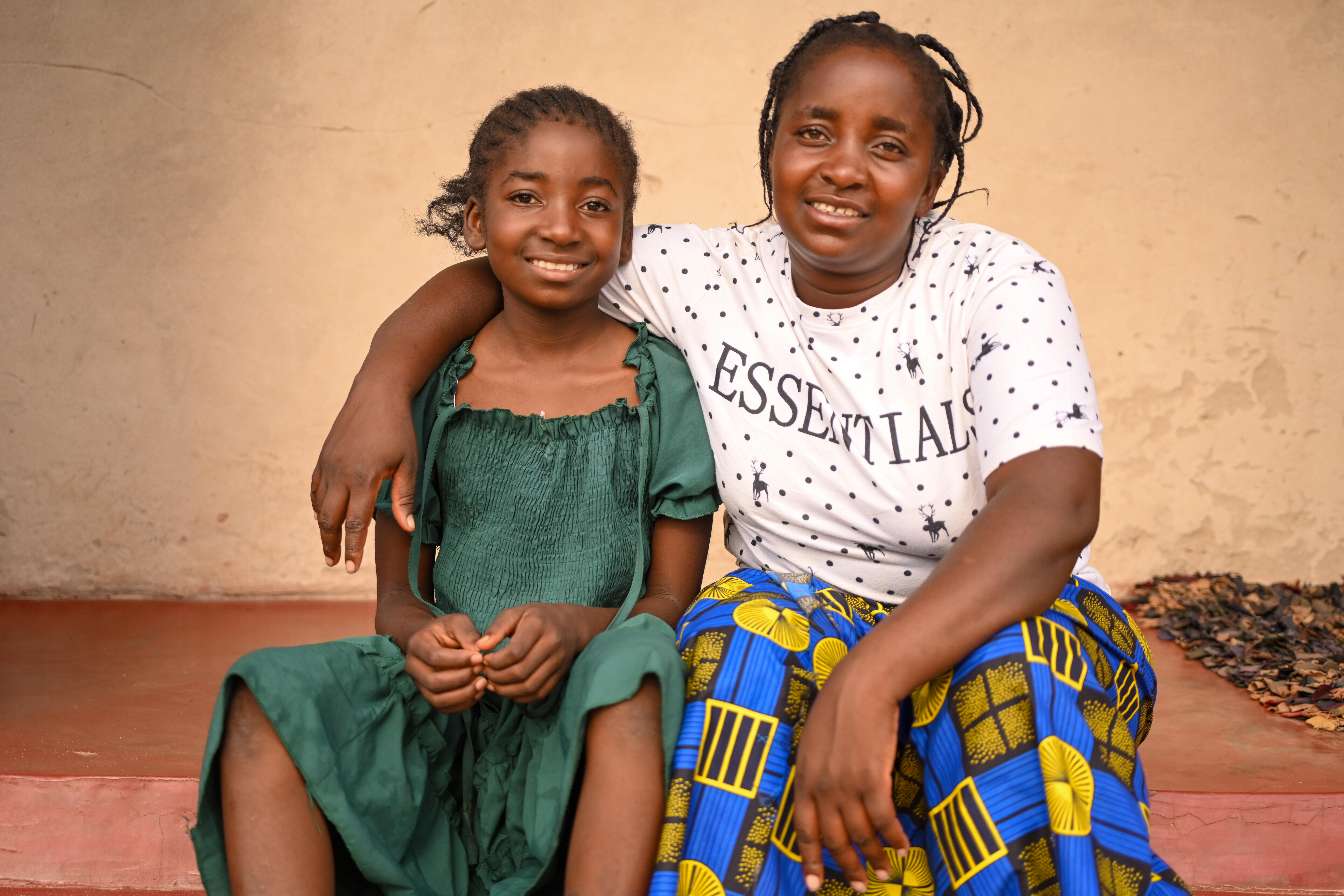 Mercy and her daughter Foster