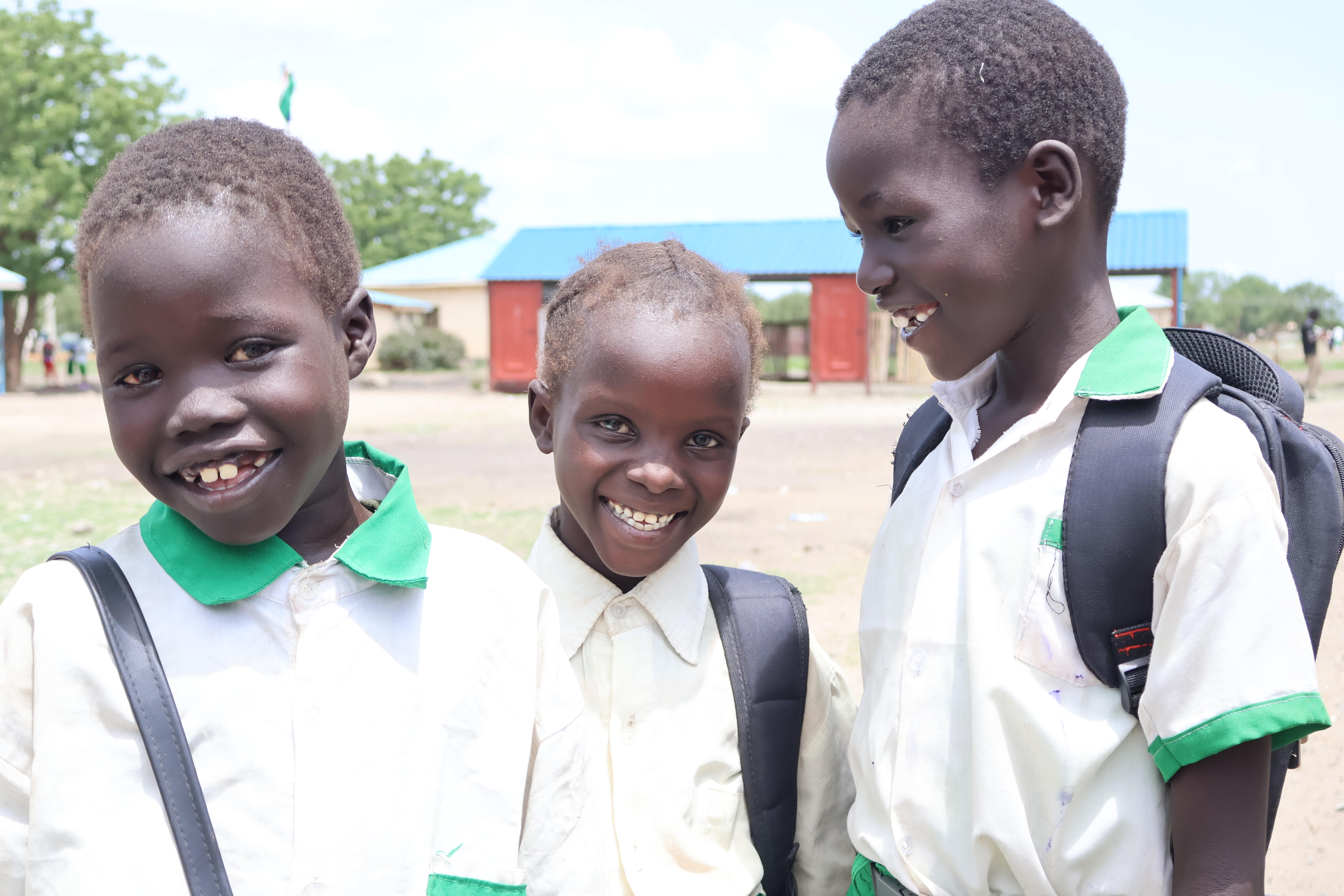 School children in melut south sudan
