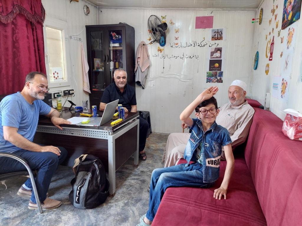 Hudhayfah Am-Mar and his family