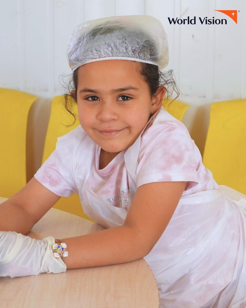 Azraq camp cooking