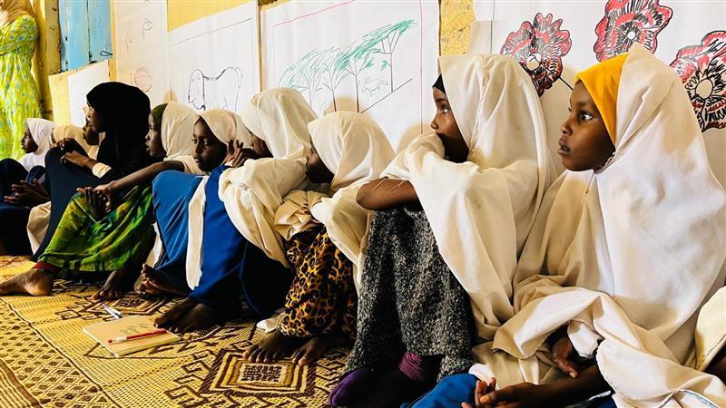 Somalian school girls