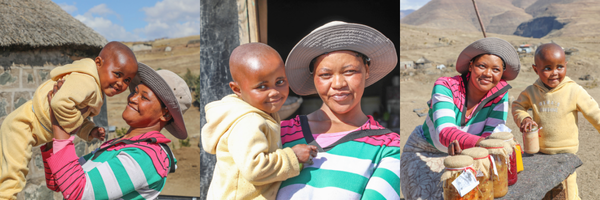 Mashakhane and her daughter