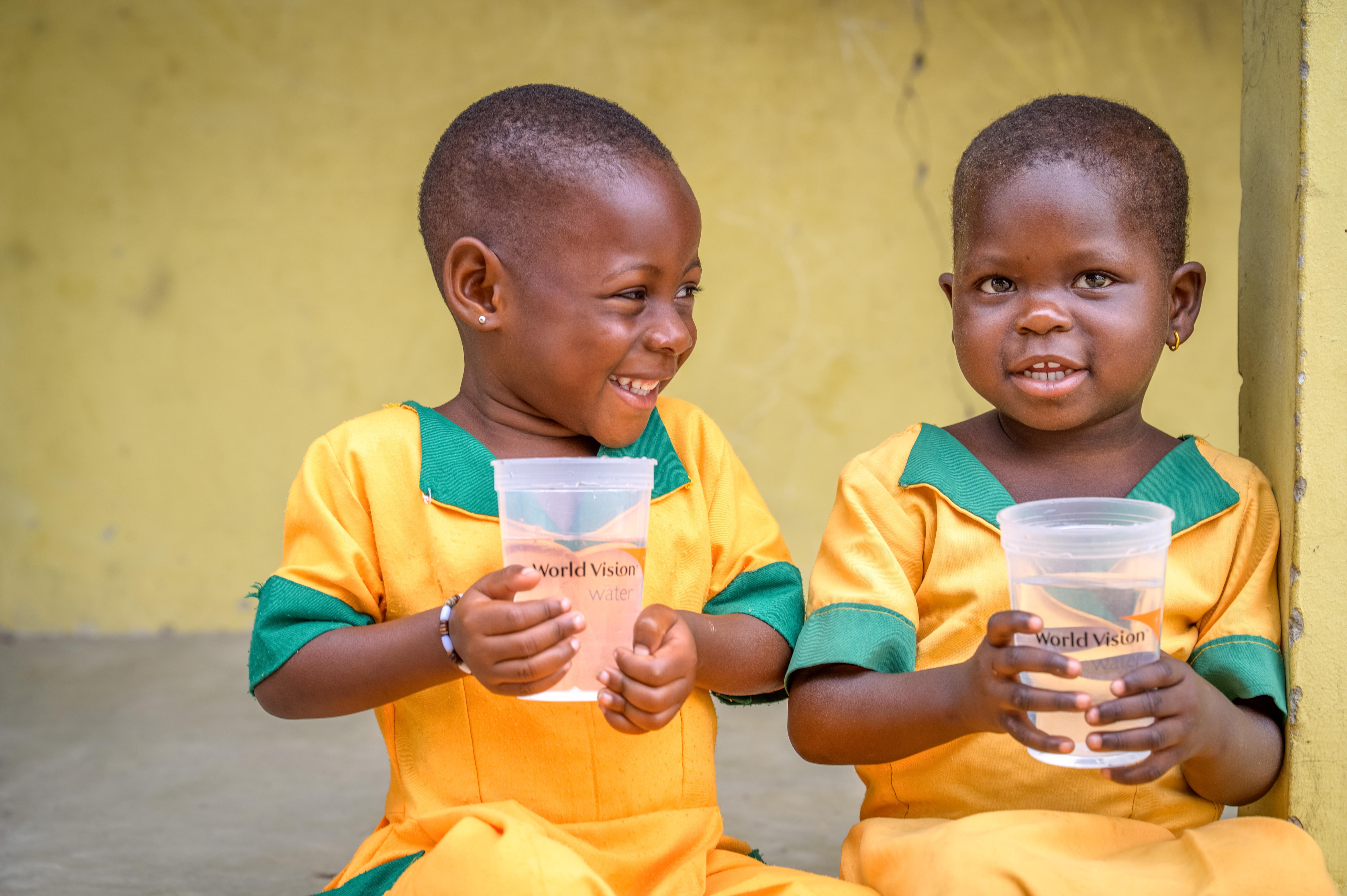 Primary School in Ghana receives clean water & toilets