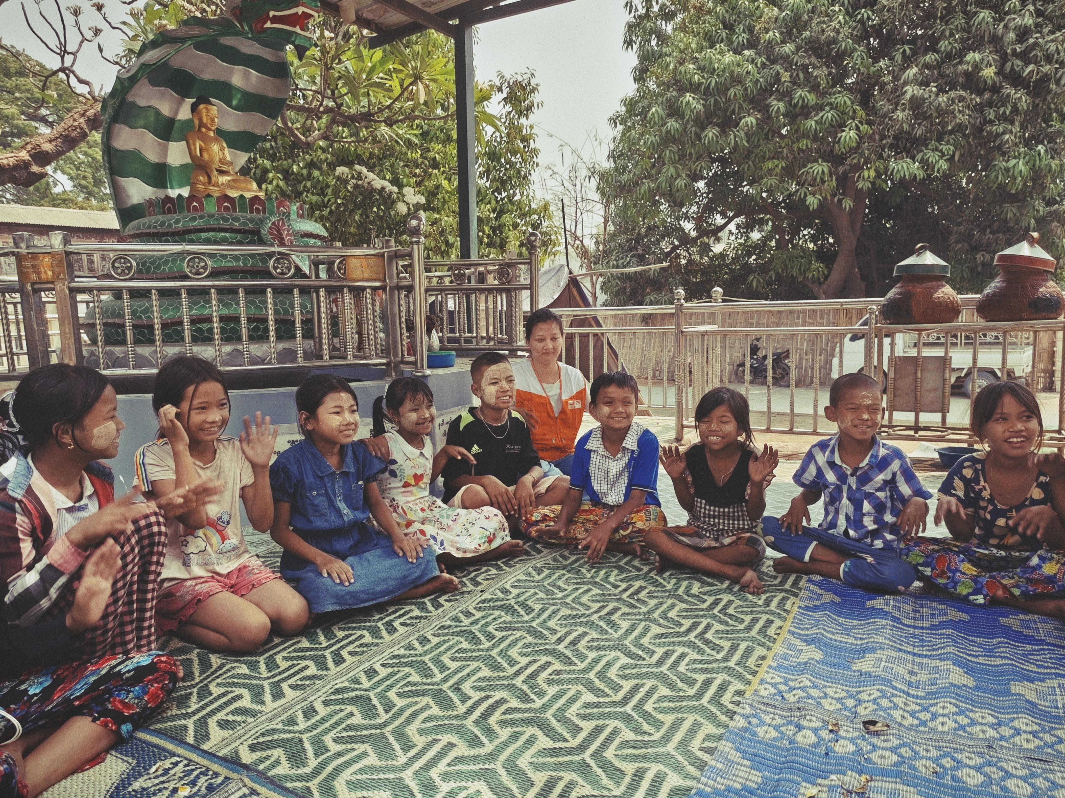 Children in Myanmar