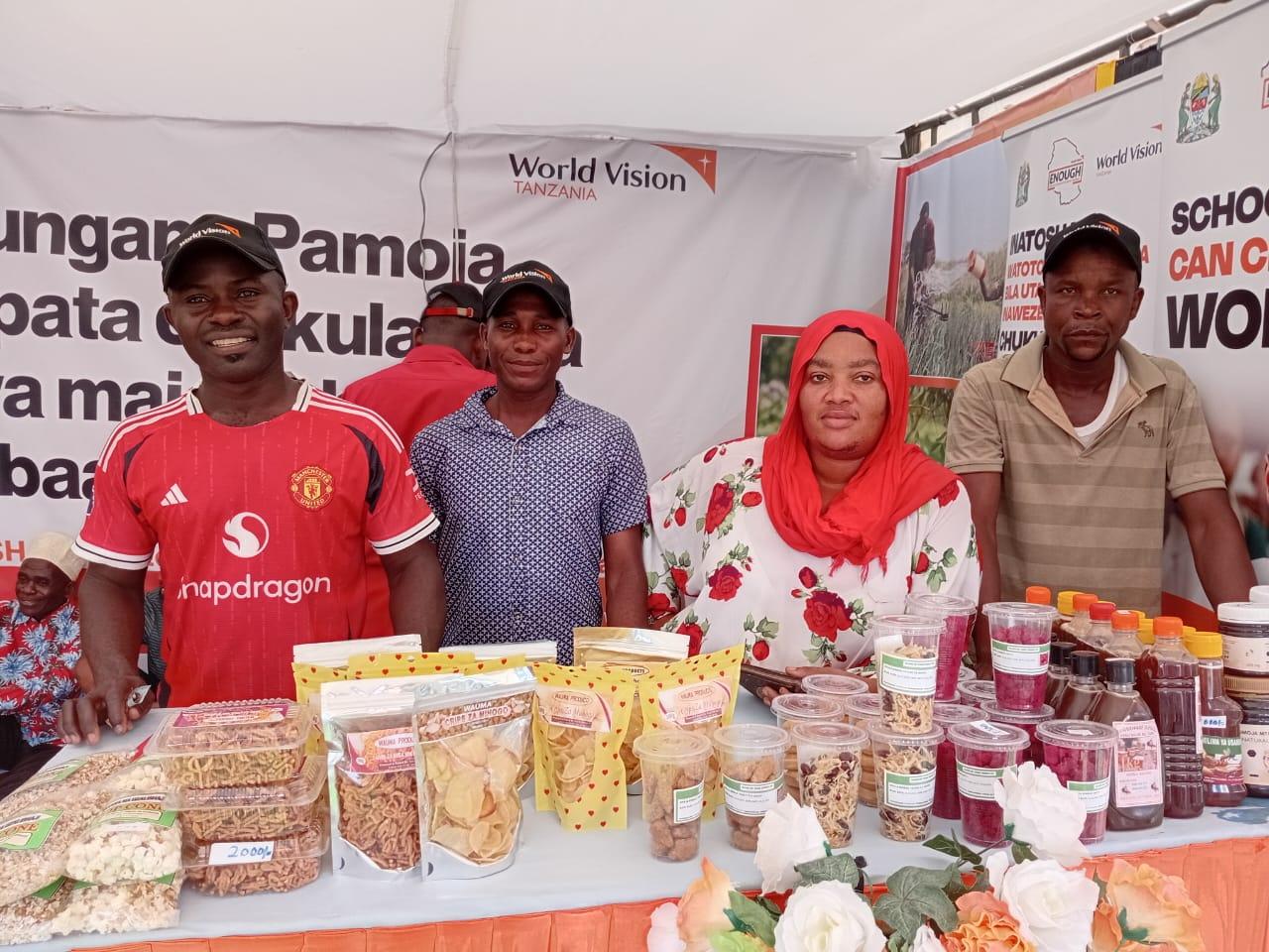 Mwinyi and members in Exhibitions