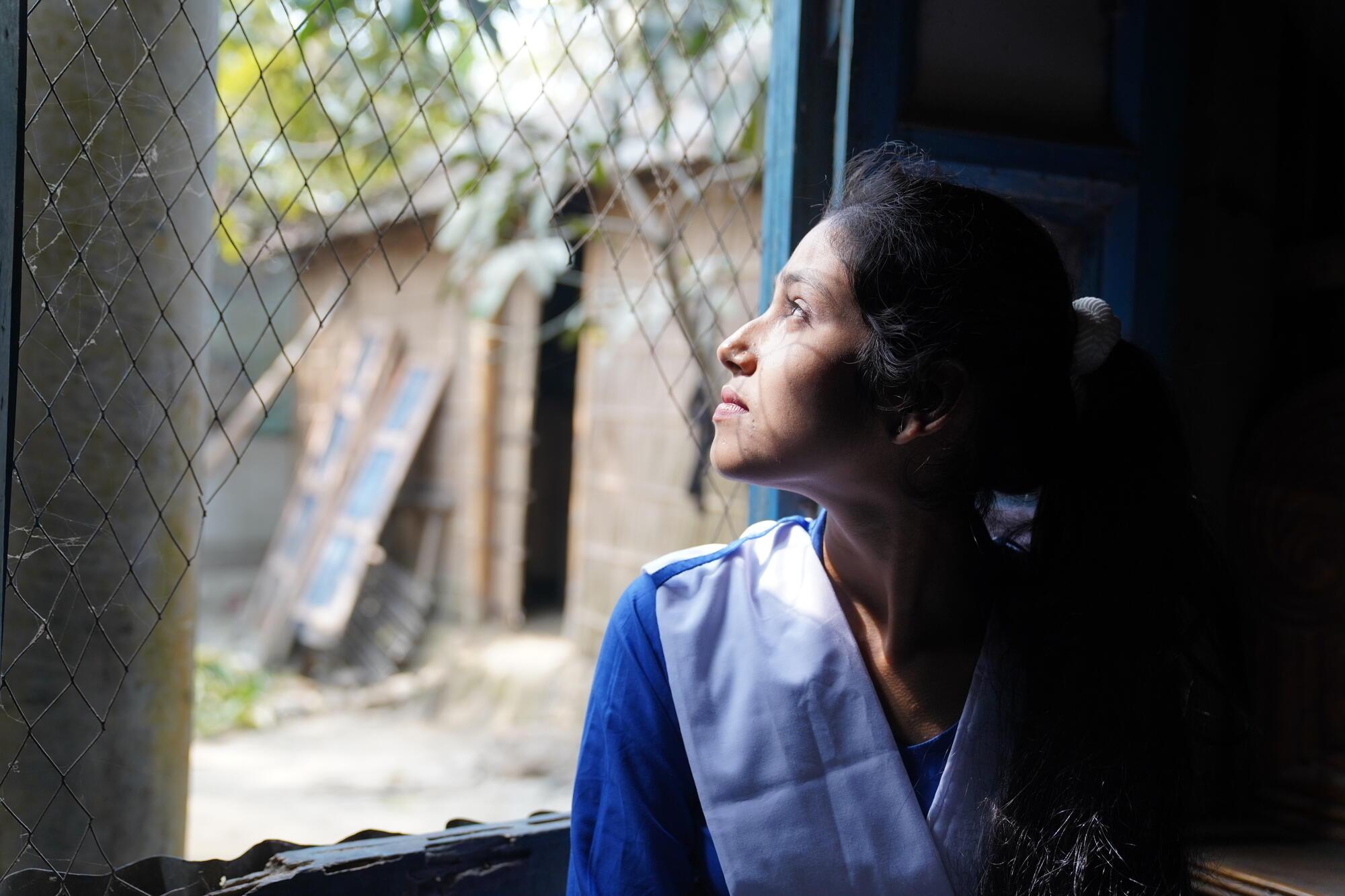 At 17, Sumaiya's family members arranged her marriage though she was only 16. But she was been able to stop it with the bold action of the Adolescent Club where she is also a member.