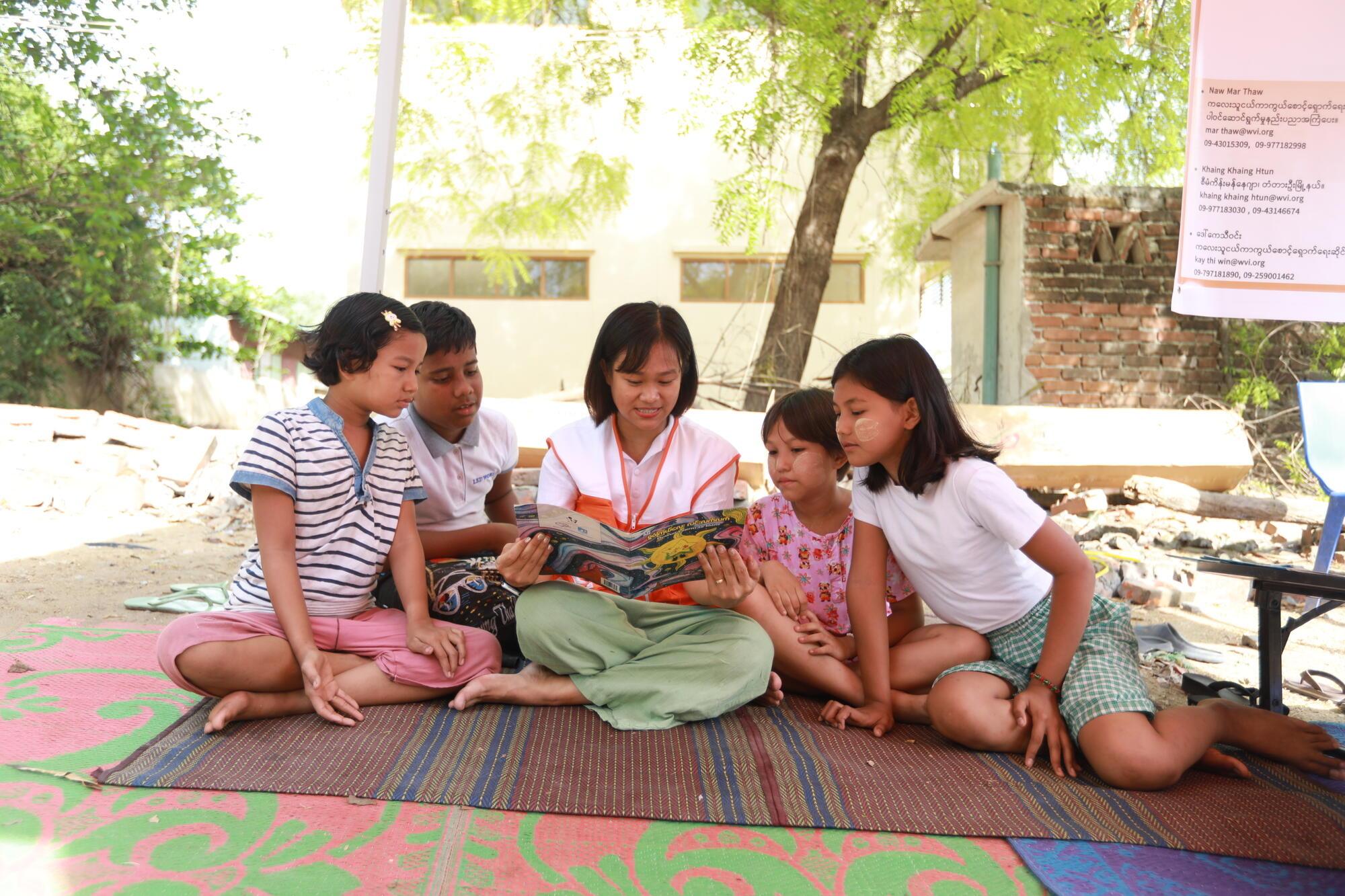 Education Impact After Earthquake in Myanmar