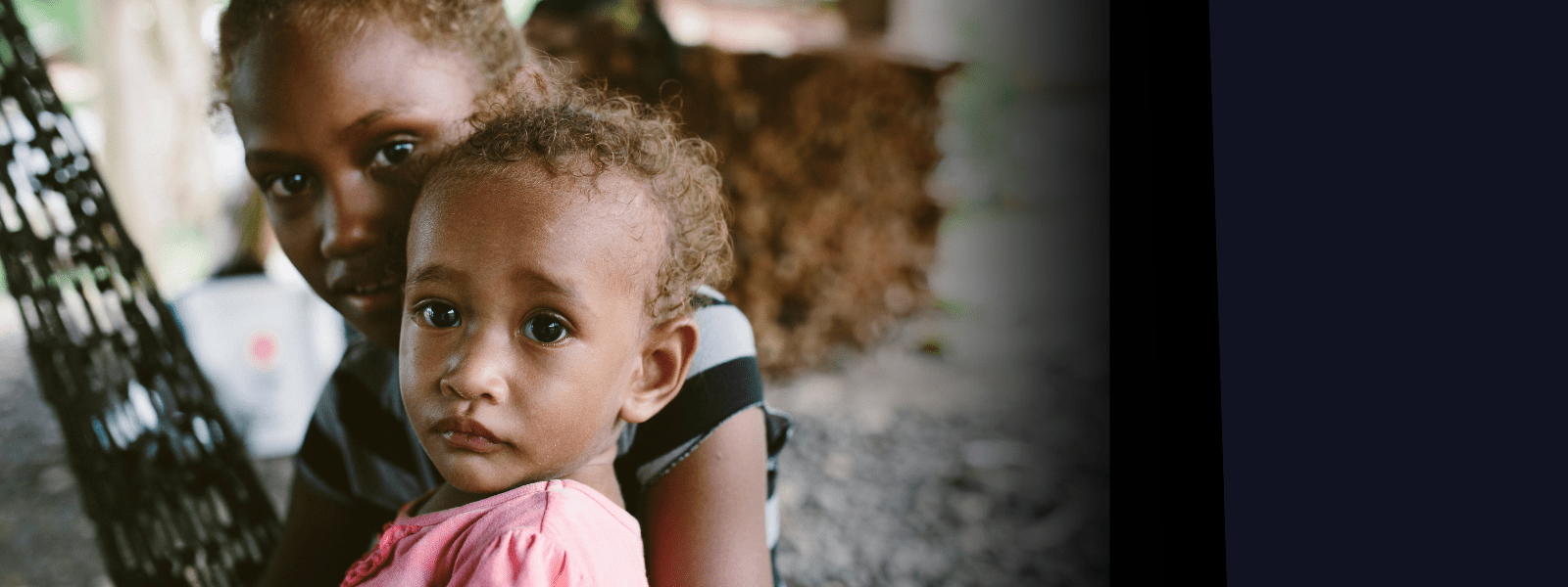 Girl from solomon islands