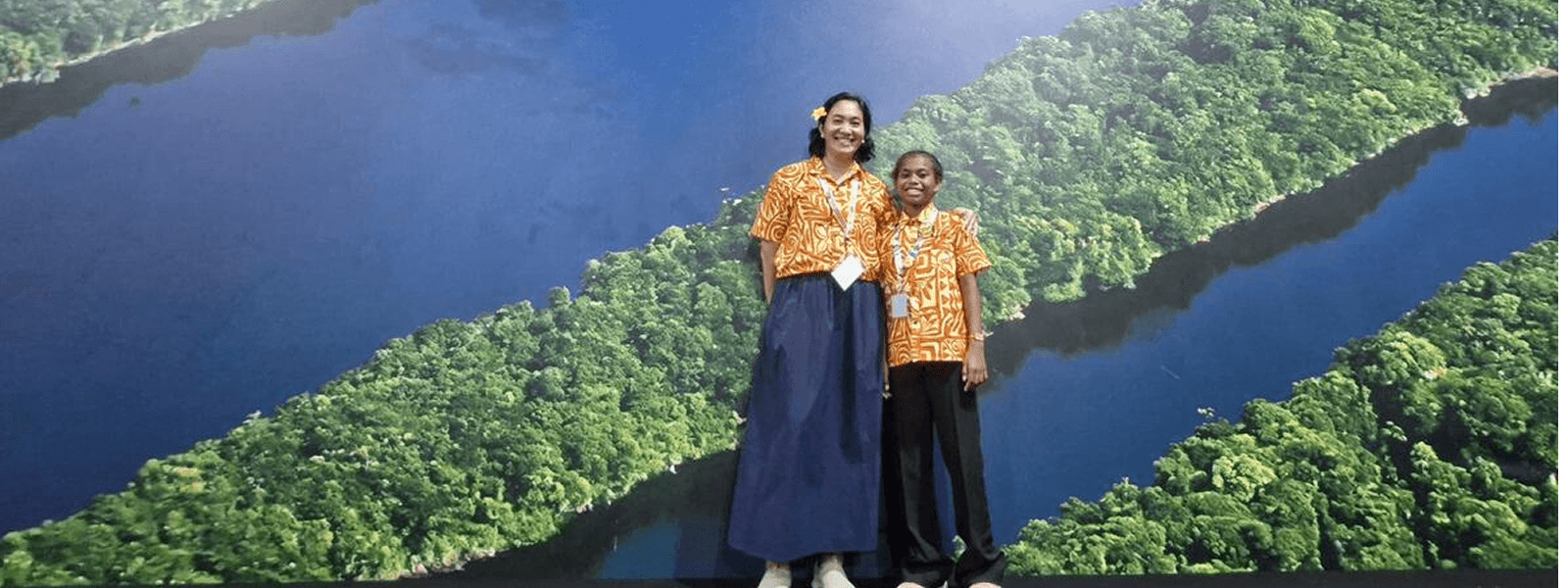 12-year-old child advocate Lynthia from the Solomon Islands attended COP30