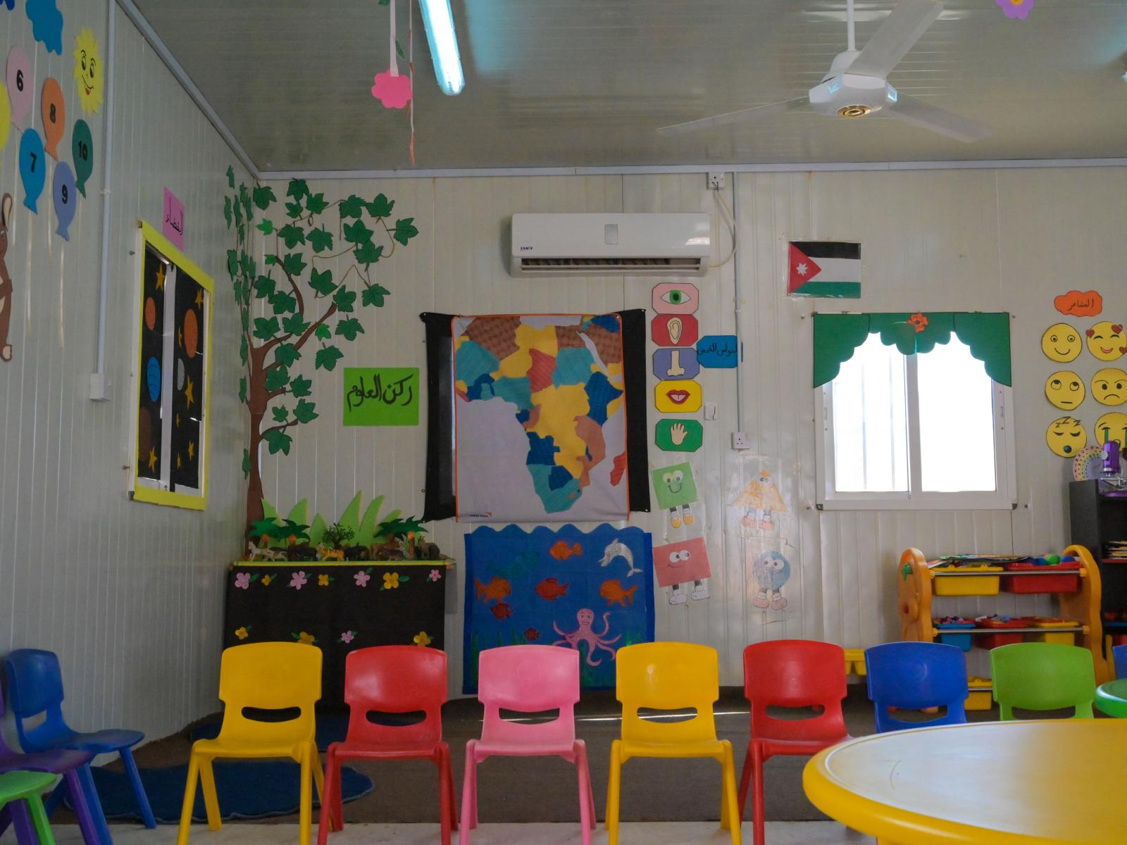 chairs in children safe space