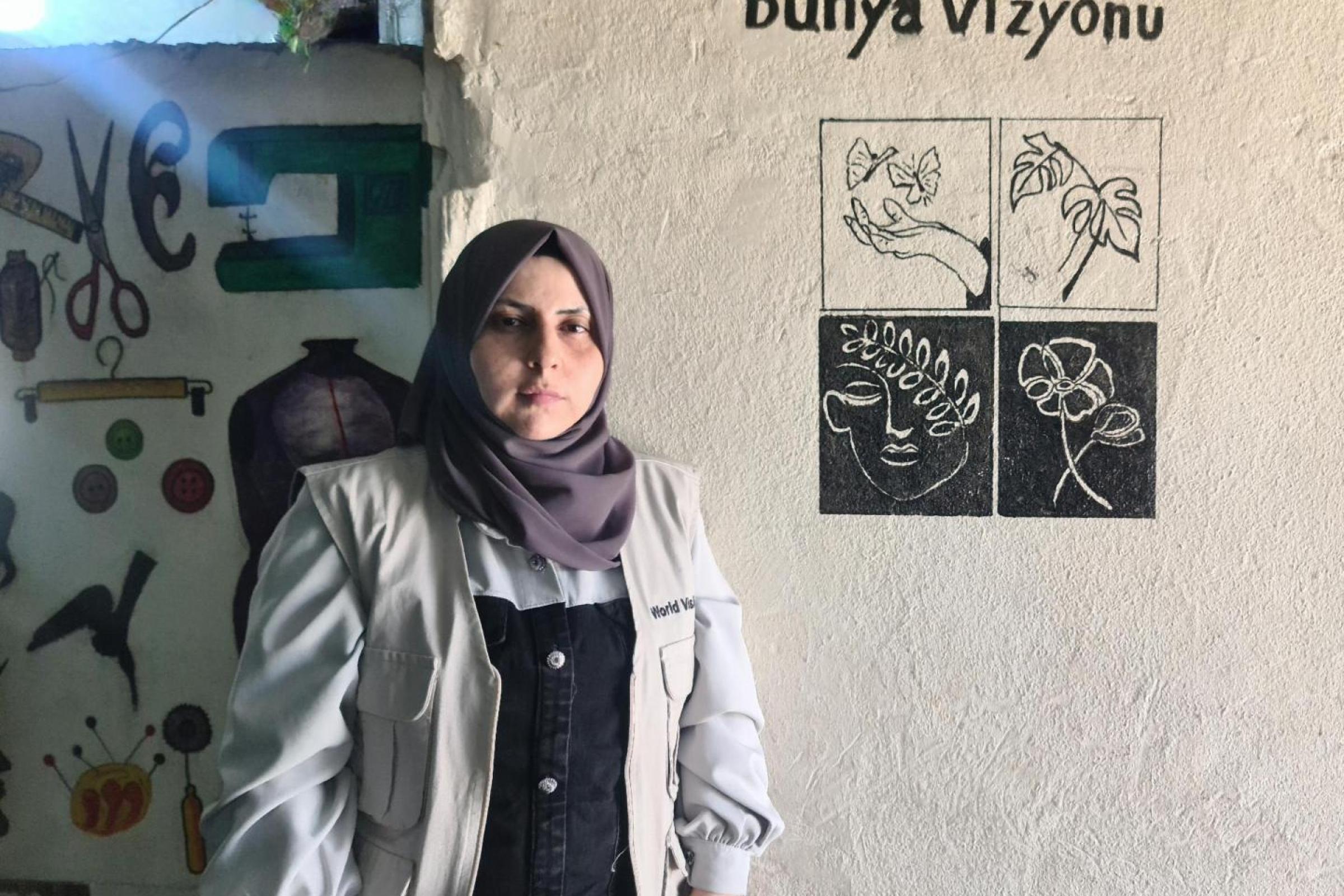 Manal Dahlik, Supervisor at the Women’s Protection Center at World Vision Syria Response